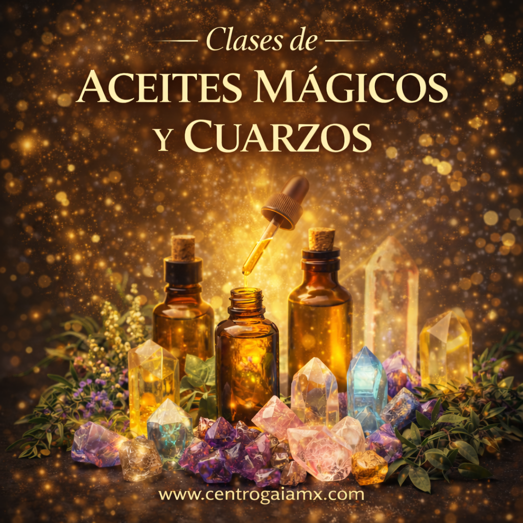 Clase Aceites Magicos & Cuarzos
